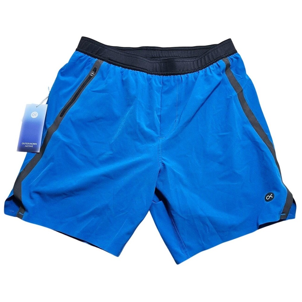Outerknown Active Shorts Mens Medium Cerulean‎ Blue Recycled Running 1790004 NEW
